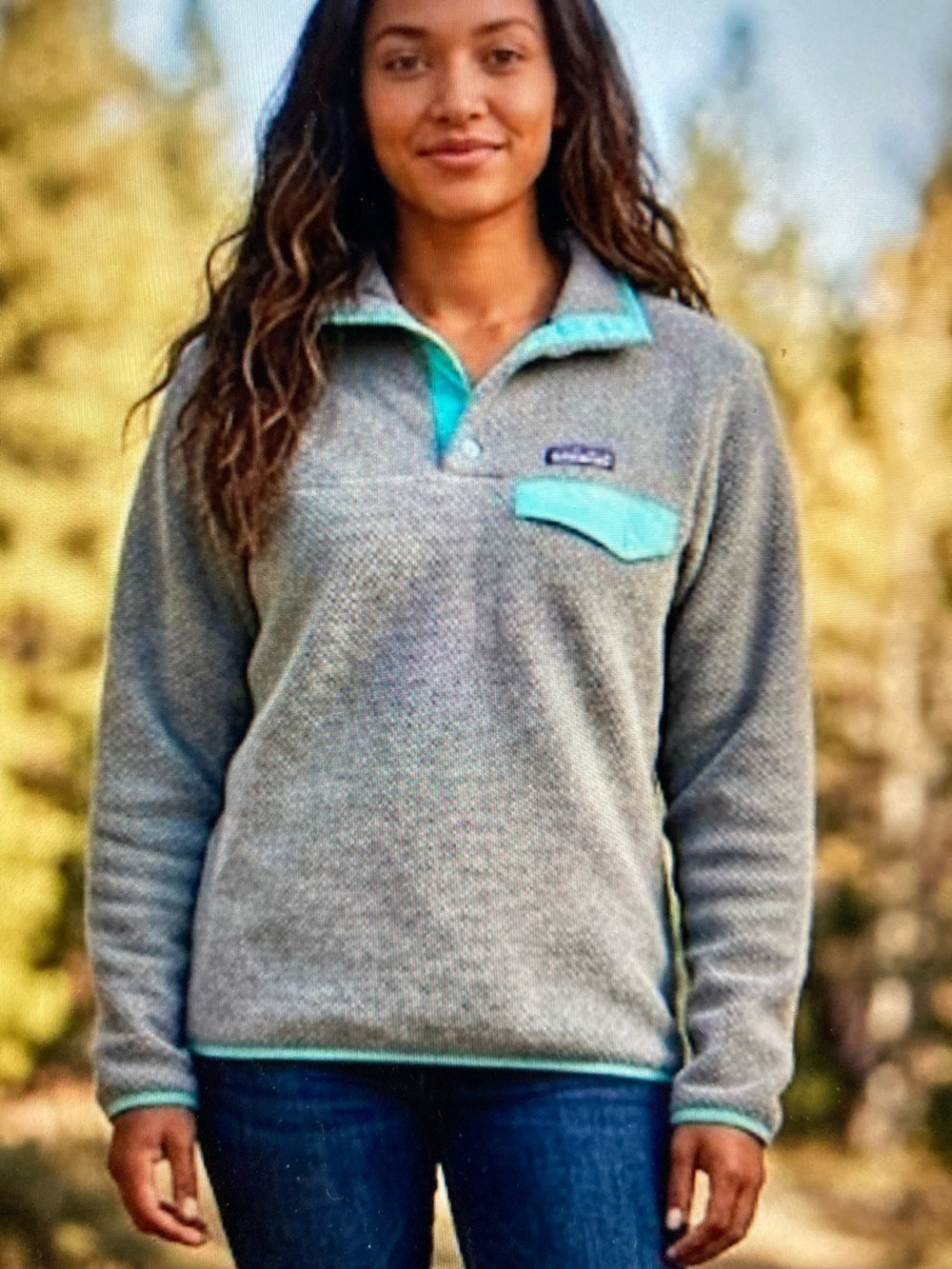 Patagonia Gray Fleece Pullover Retool Snap Pullover S523
